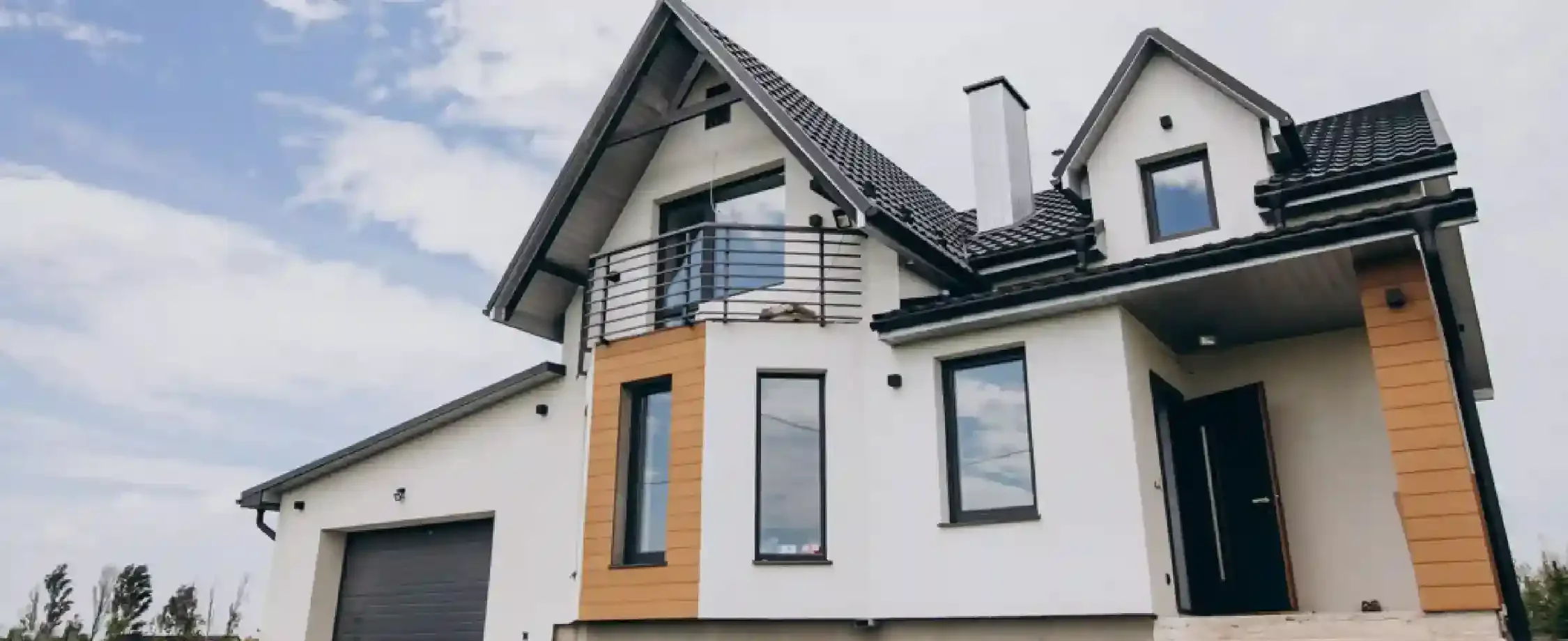 Modern home with loft space, ideal for conversion into a bedroom or office – example of potential loft conversion project by Pino Construction Ltd.