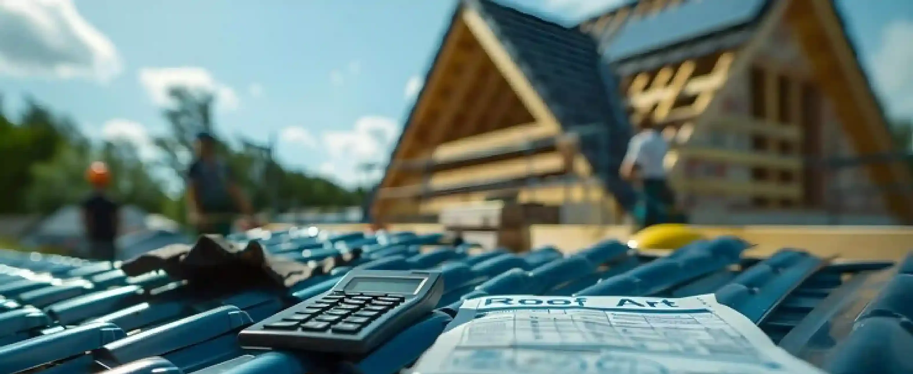 A professional roofer installing a new roof on a house, illustrating average roof installation costs in 2025 based on type and size.