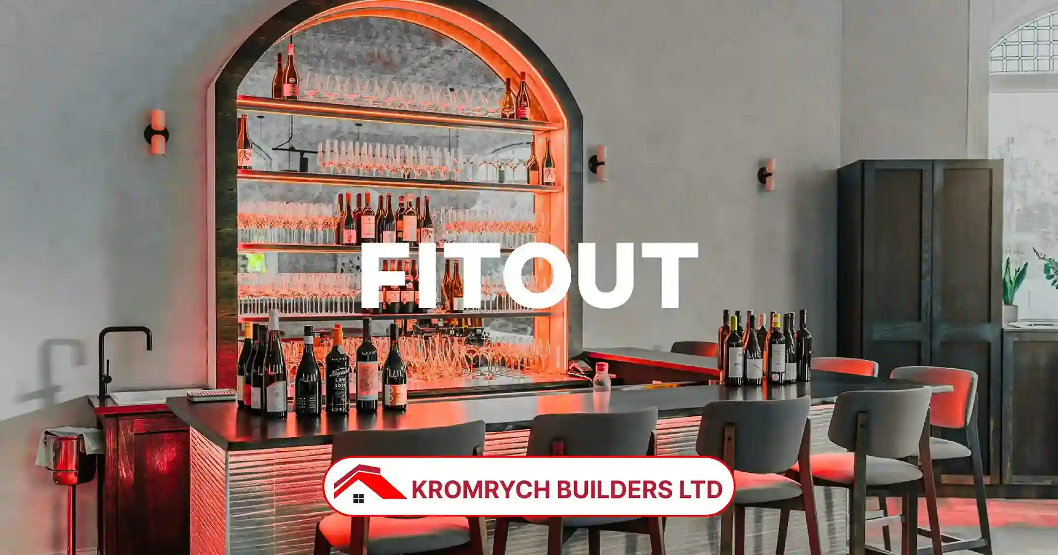 Stylish pub interior fit-out by Kromrych Builders – discover the best UK fit-out companies for pubs, shops, and interiors that wow.