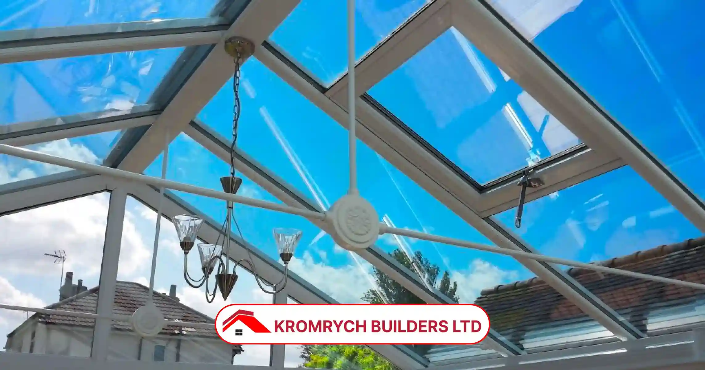 Sparkling clean conservatory roof in London under bright sky – discover why expert cleaning is essential for lasting beauty and protection.
