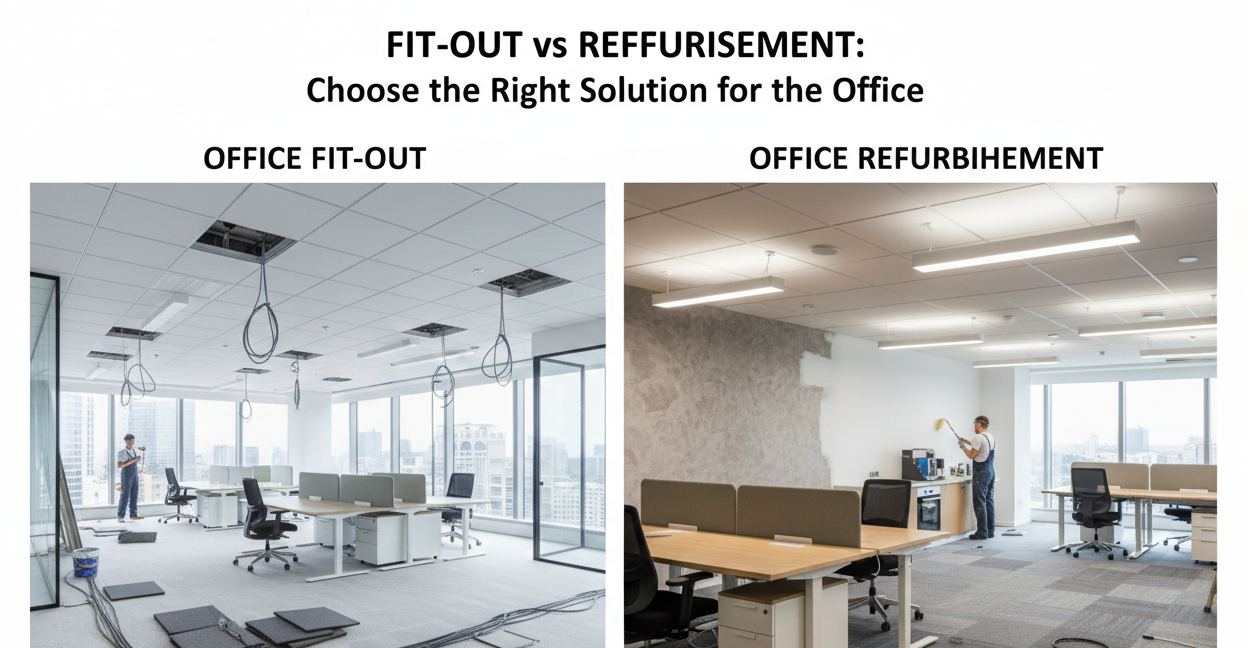 Fit-Out vs Refurbishment