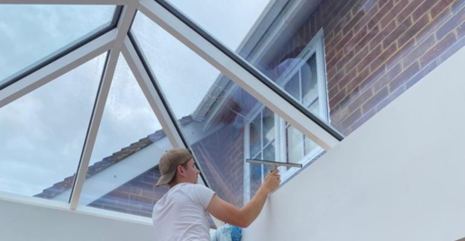  how to clean conservatory roof 